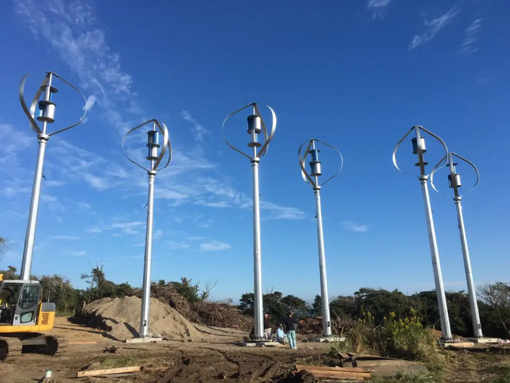 Vertical Axis Wind Turbine (VAWT)