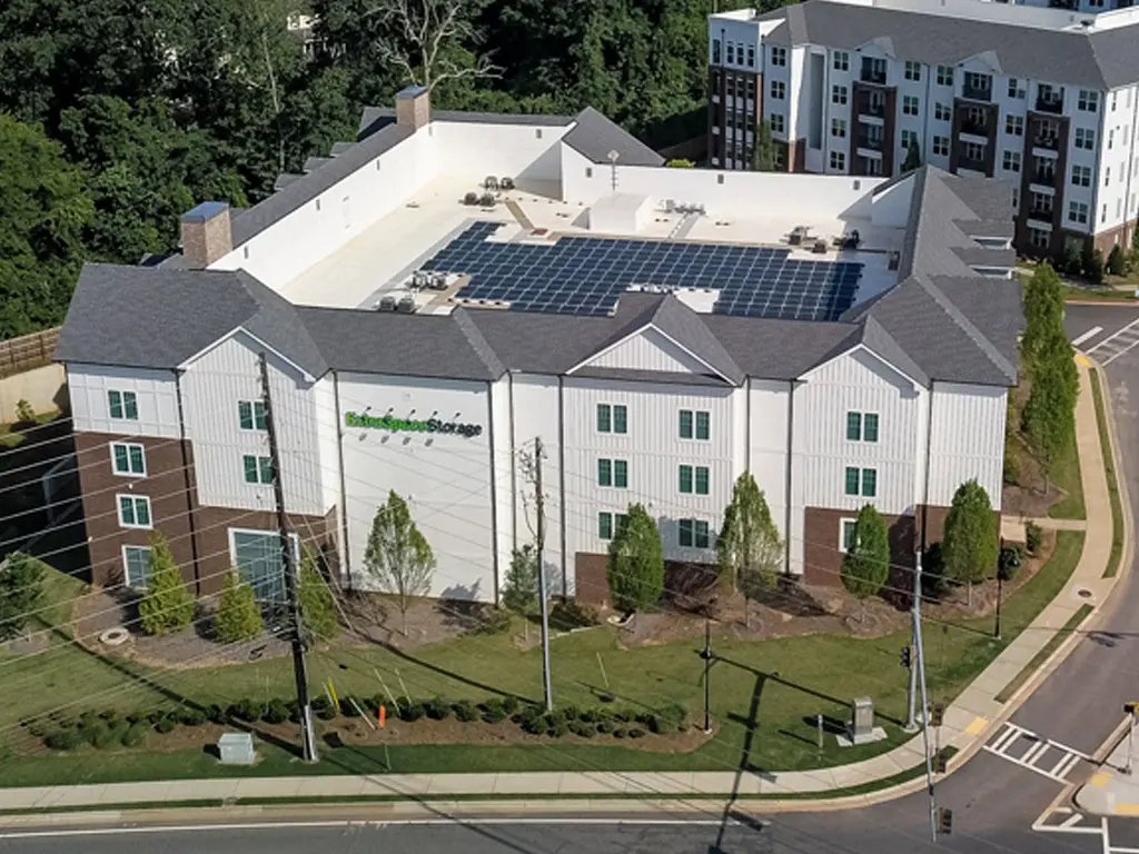 Commercial Solar Projects on Extra Space Storage