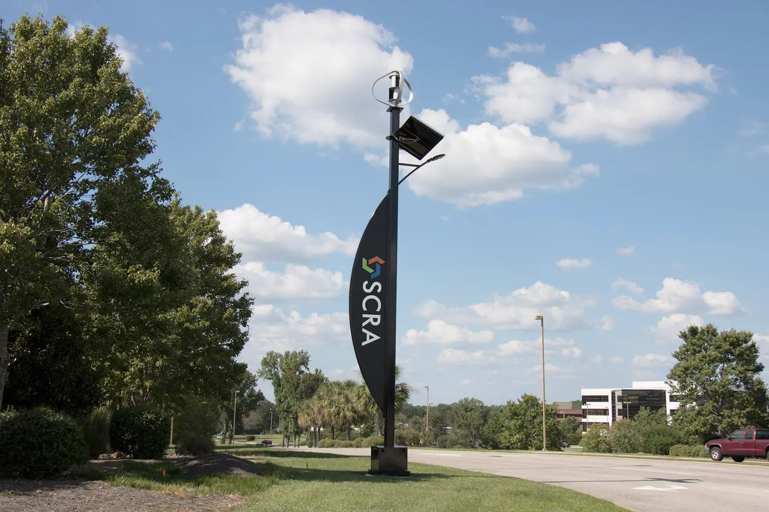 Renewable Lighting lightpole by Colite Technologies