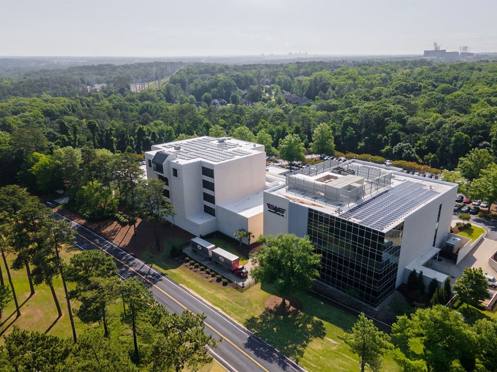Rooftop solar on Southeastern Freight Lines building