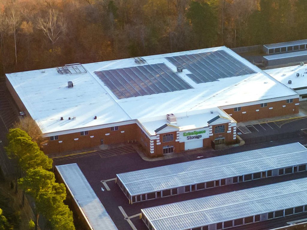 Rooftop solar on Extra Space Storage