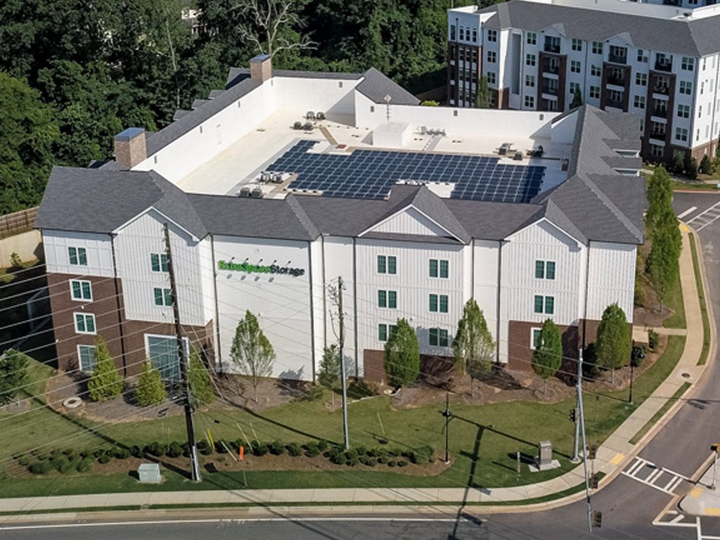 Commercial Solar Projects on Extra Space Storage