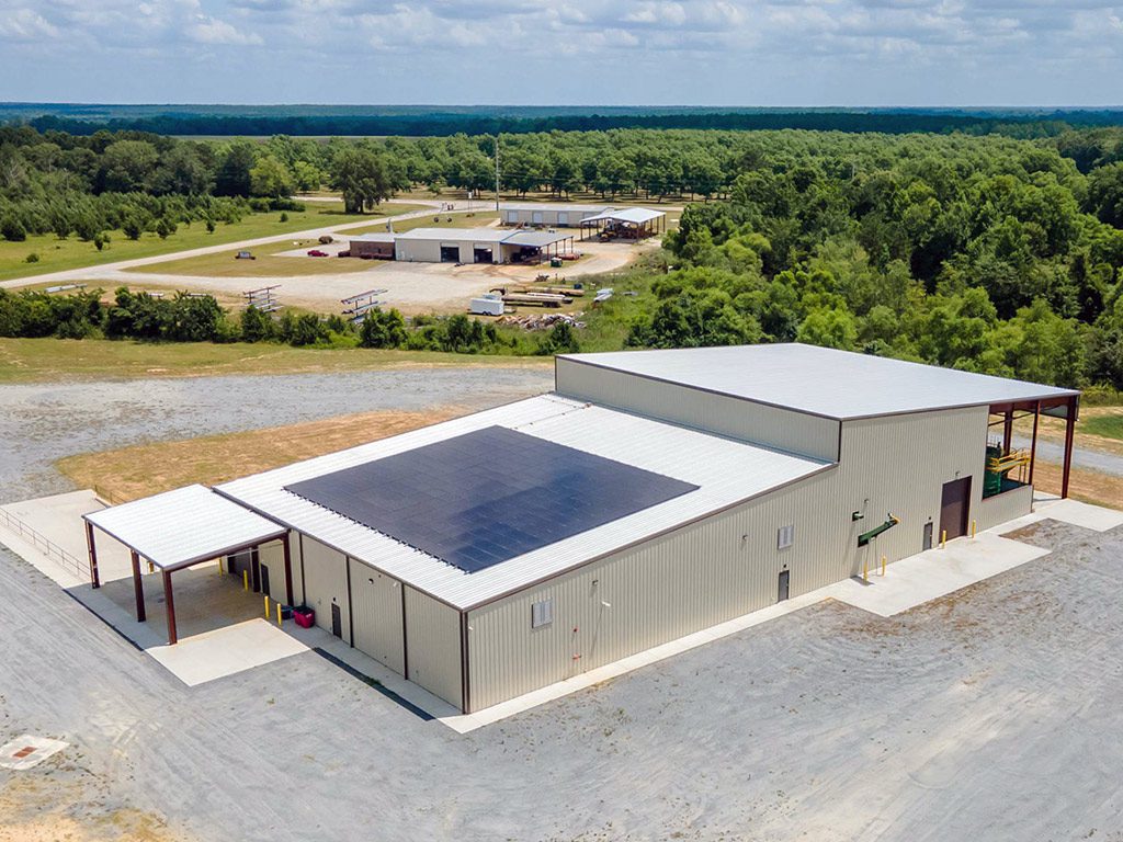 Colite Technologies Solar array on Three Farms Pecans