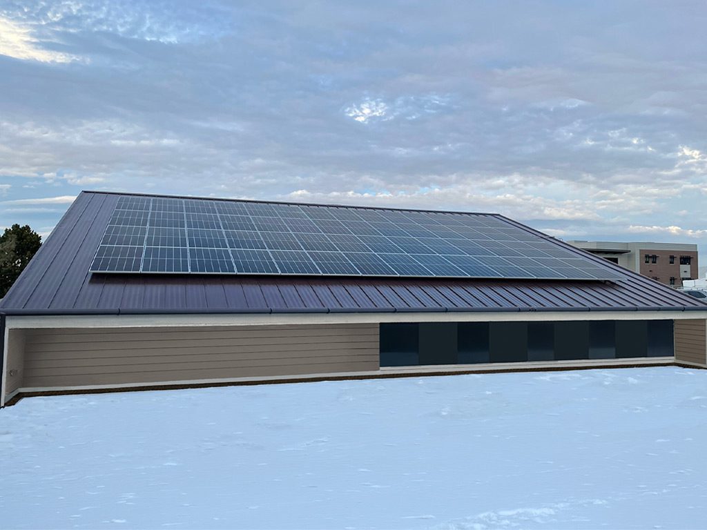 Solar canopy on Culver's Restaurant - one of Colite Technologies' Georgia solar projects